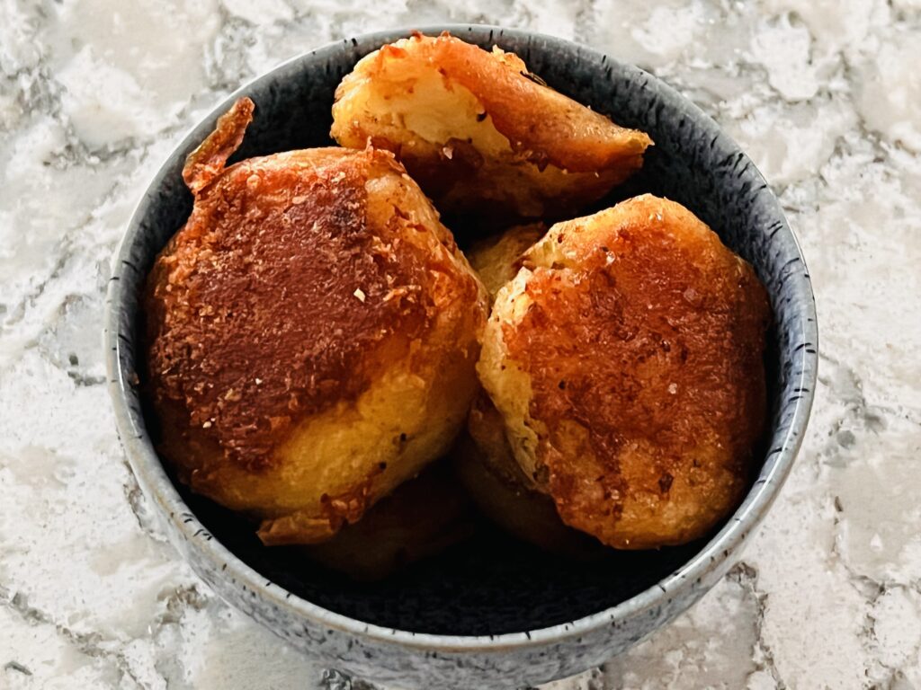 Roast Potatoes - Hungry Hindu